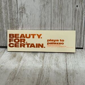 BFC Beauty For Certain Playa to Palazzo Eyeshadow Palette NEW NIP